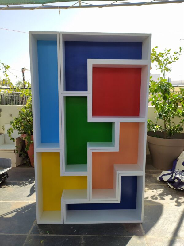 Alternative view of Παιδική Βιβλιοθήκη Tetris 130x80 για Game Room