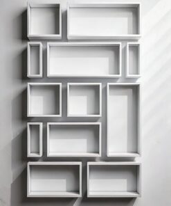 Alternative view of Βιβλιοθήκη τοίχου γωνιακό μοντέρνο, minimal