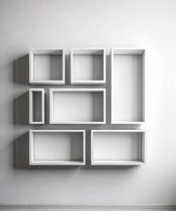 Alternative view of Βιβλιοθήκη τοίχου μοντέρνο, minimal