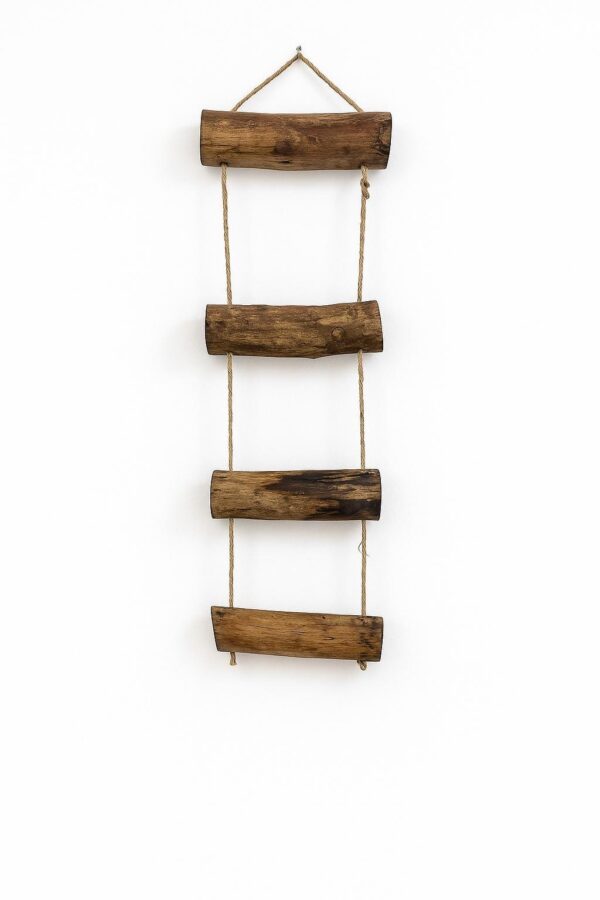Ράφι αποθήκευσης τοίχου boho, rustic